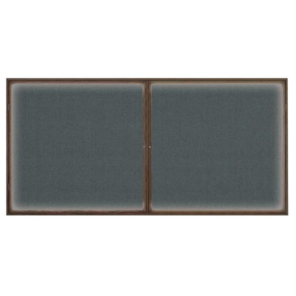 Open Faced Traditional Corkboard, 12x36"